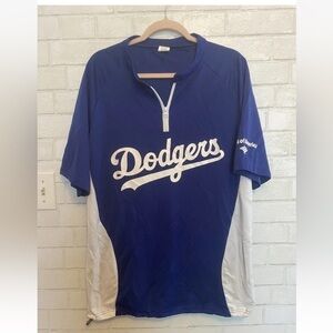 Dodgers Blue and White Men's Jersey